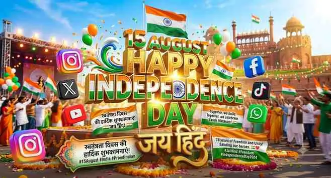 15 August Independence Day Wishes for Social Media Captions