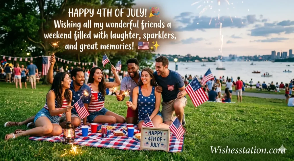 Heartfelt 4th of July Wishes to Friends