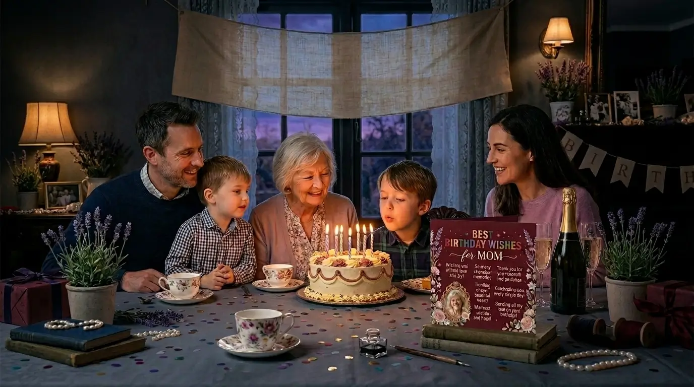 Best Birthday Wishes for Mom: Sweet, Emotional & Memorable Messages