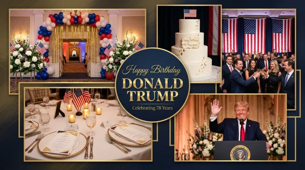 Celebration Donald Trump Birthday Wishes