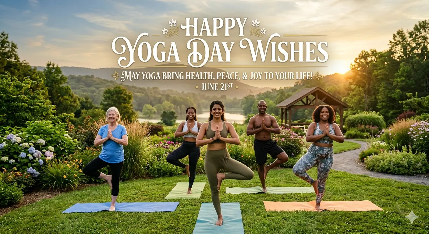 International Yoga Day Wishes to Inspire Peace, Health & Happiness
