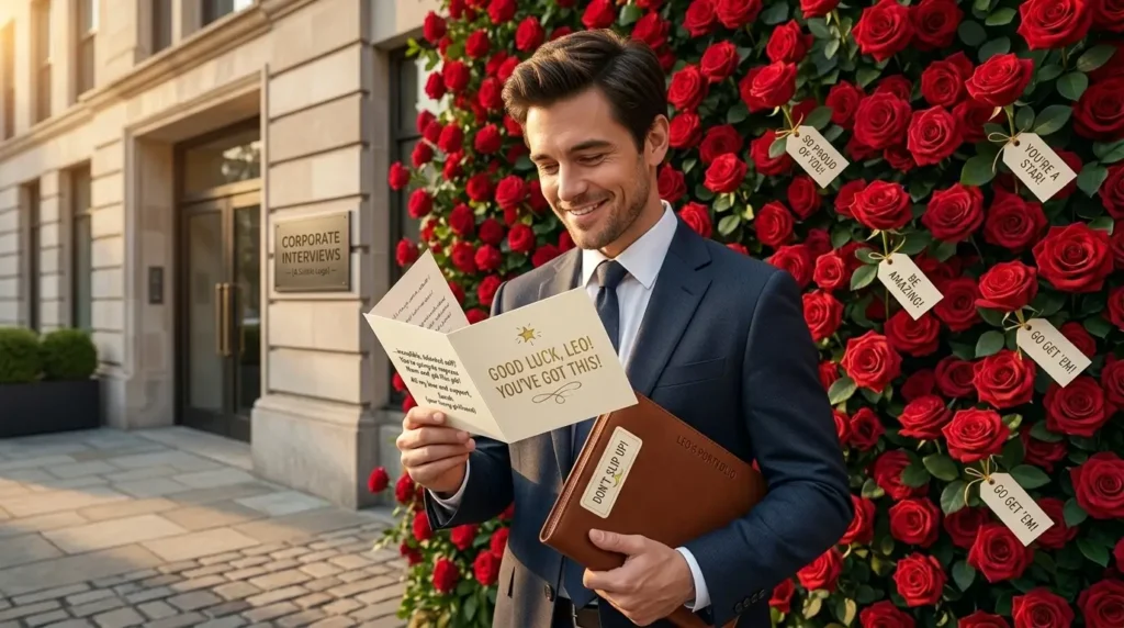 Romantic Good Luck Wishes for Interview to Boyfriend