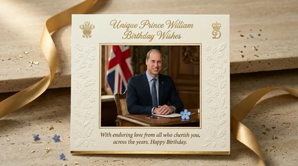 Unique Prince William Birthday Wishes