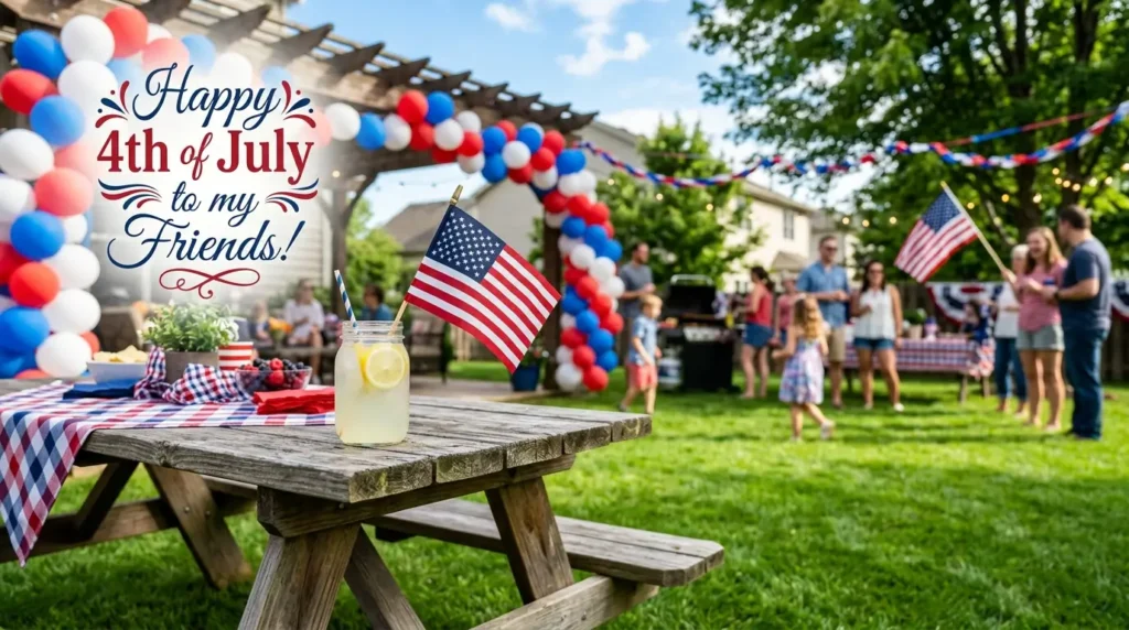 Celebration 4th of July Wishes to Friends