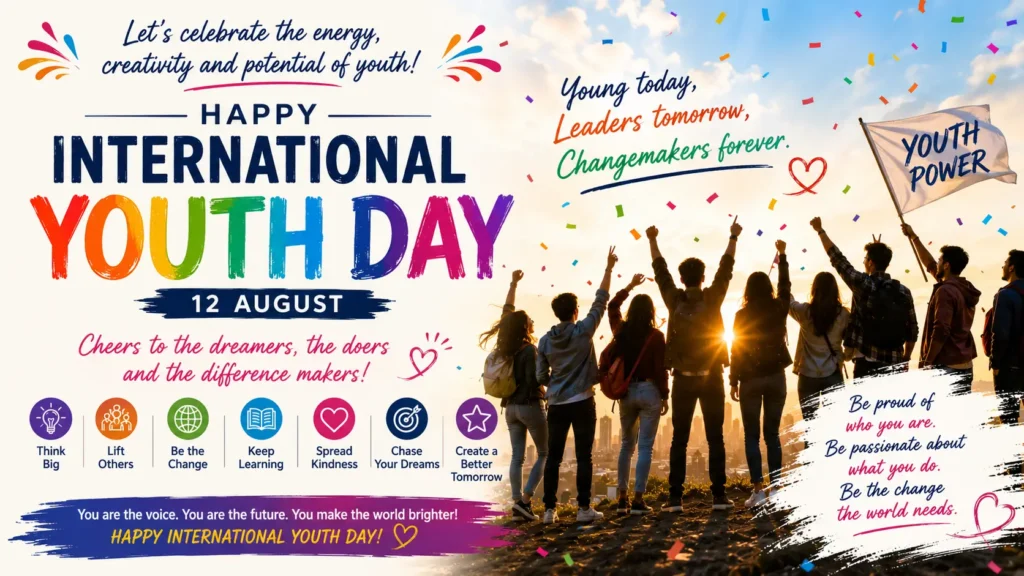 Celebration International Youth Day Wishes