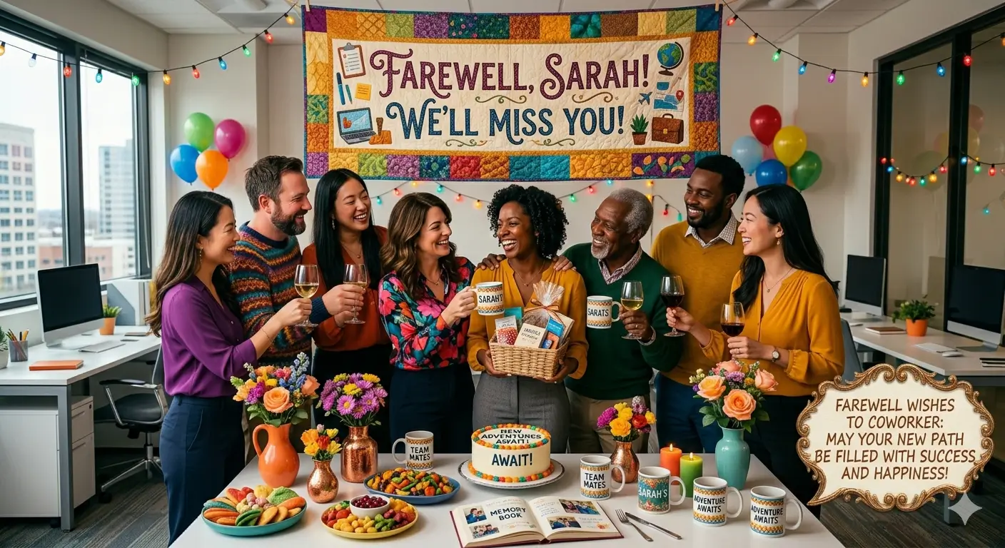 Farewell Wishes to Coworker