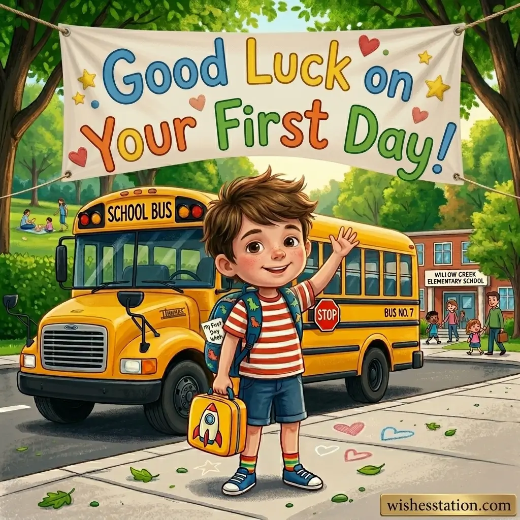 Heartwarming First Day School Wishes to Inspire Every Student