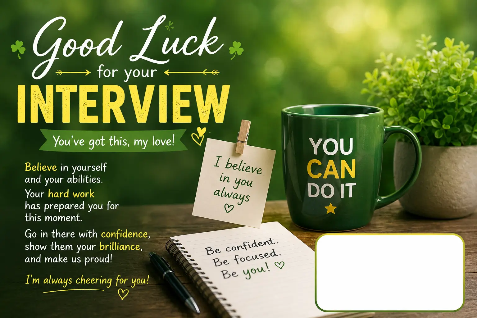 120+ Good Luck Wishes for Interview to Boyfriend to Boost His Confidence