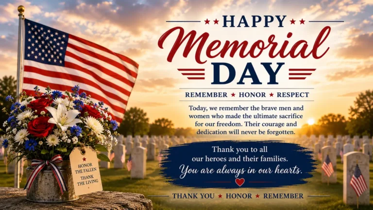 happy memorial day wishes