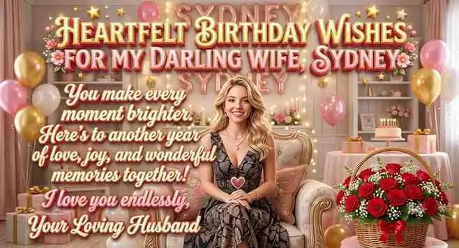 Heartfelt Birthday Wishes for Wife