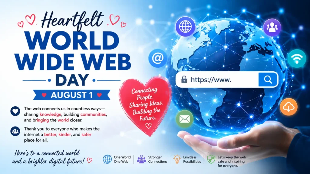 Heartfelt World Wide Web Day Wishes
