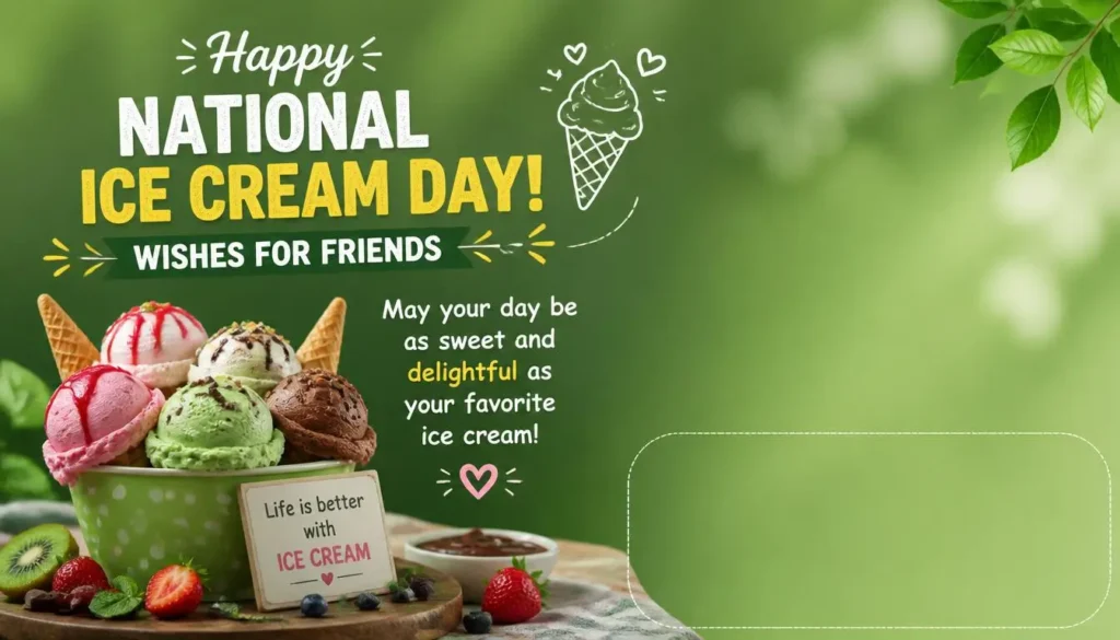 National Ice Cream Day