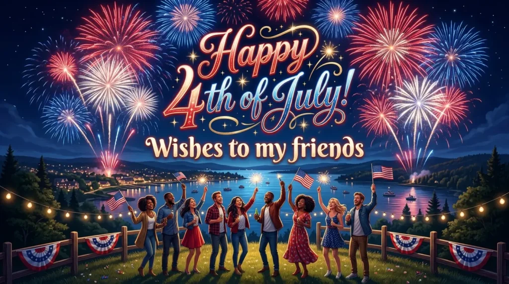 4th of july wishes to friends