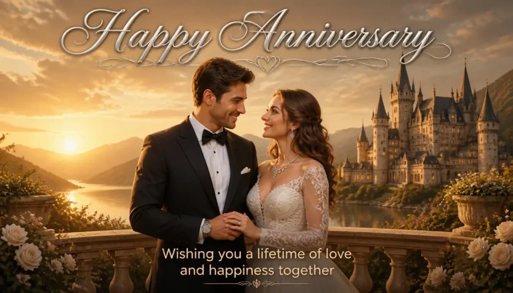 Inspirational Royal Couple Anniversary Wishes