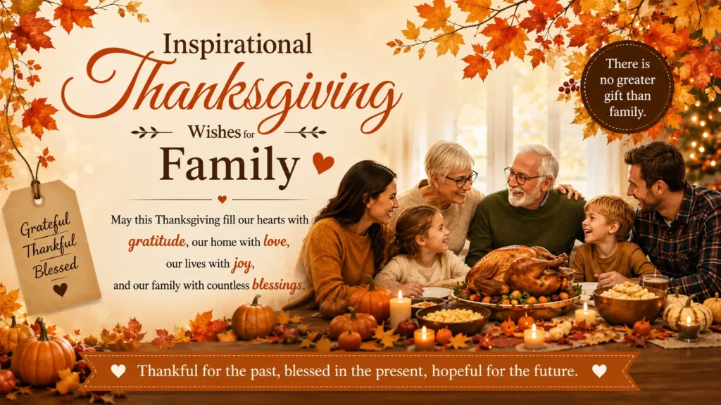 thanksgiving wishes for family