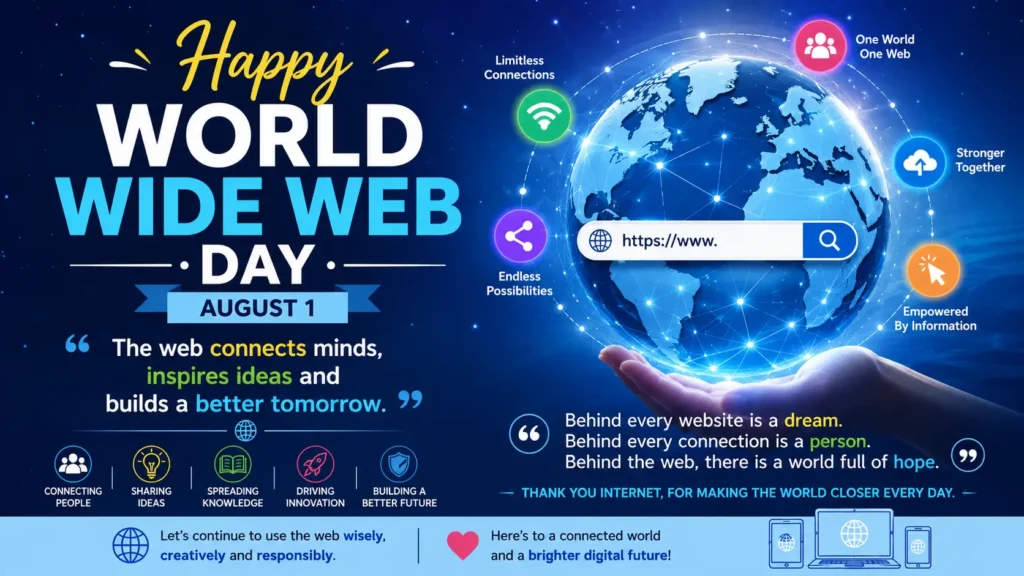 Inspirational World Wide Web Day Wishes