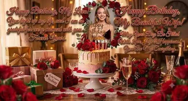 Romantic Birthday Wishes for Wife