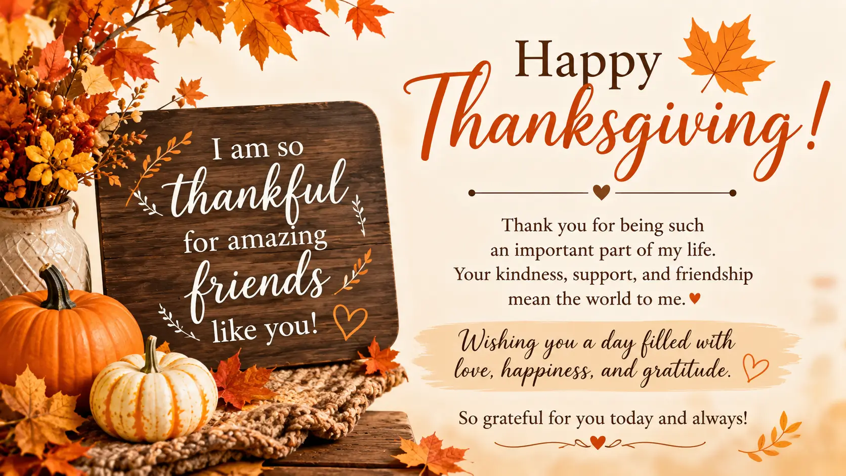 thanksgiving wishes for friends