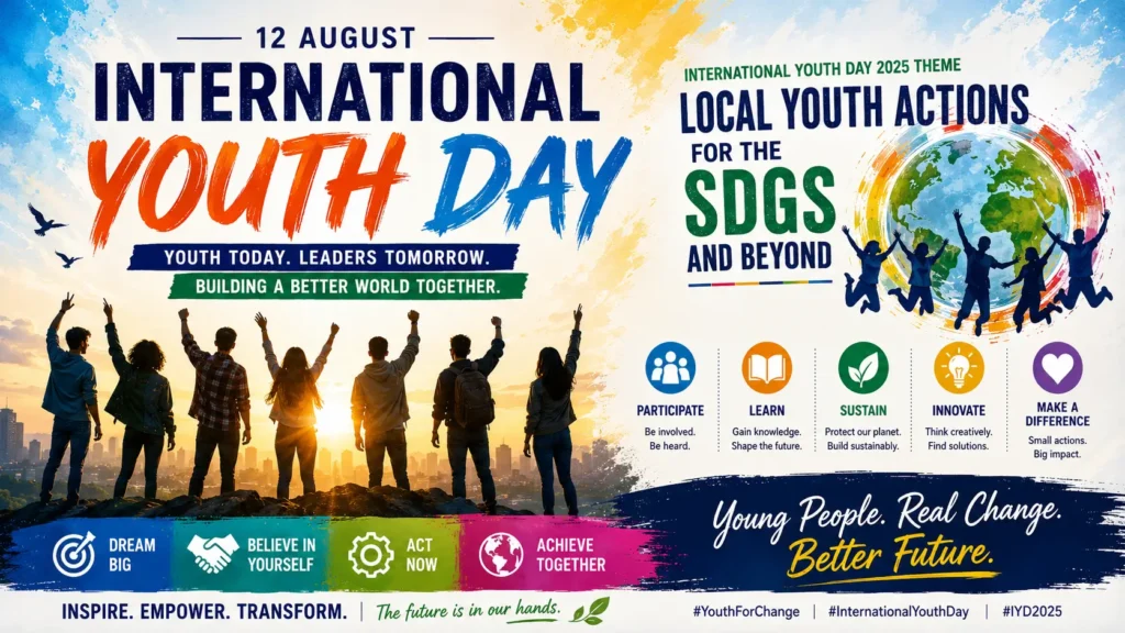 Unique International Youth Day Wishes