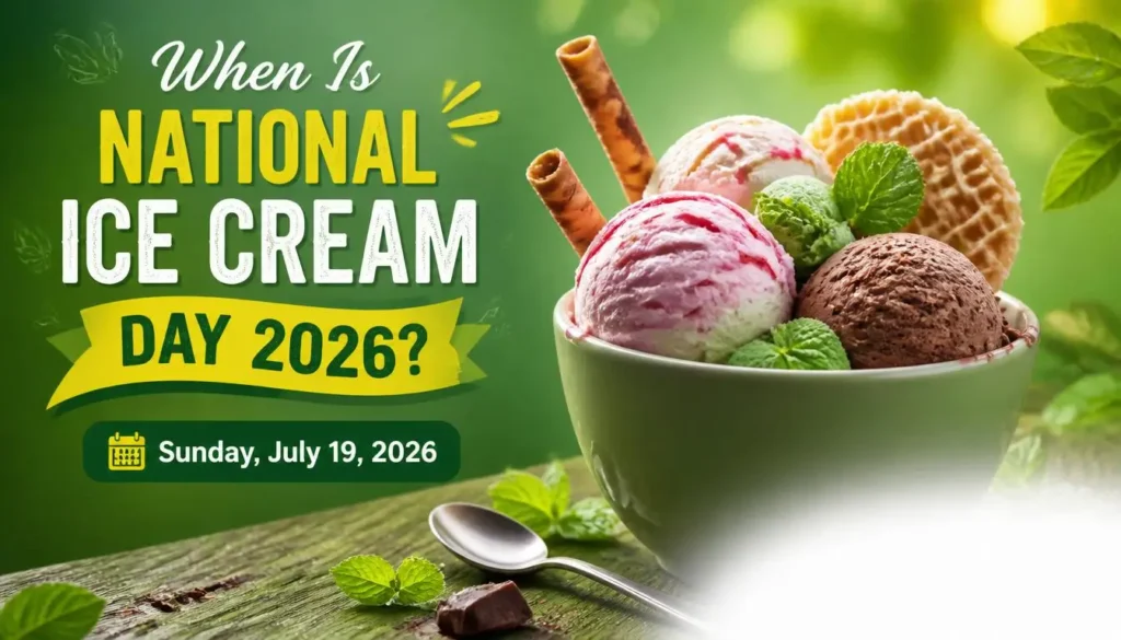 National Ice Cream Day