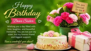 Birthday Wishes for Sister