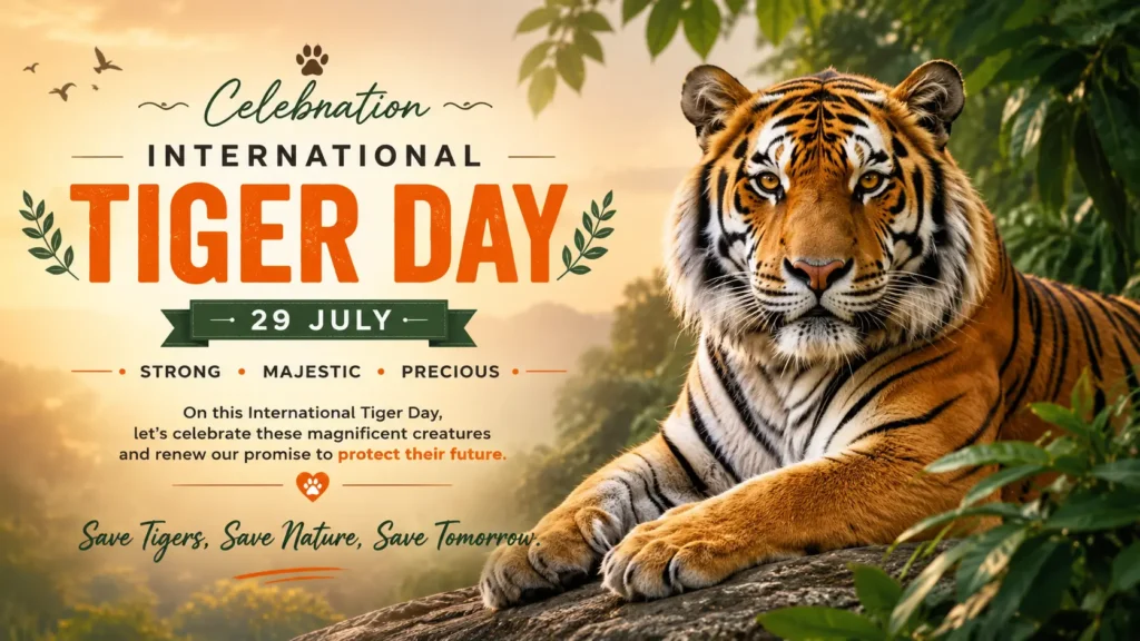 Celebration International Tiger Day Wishes
