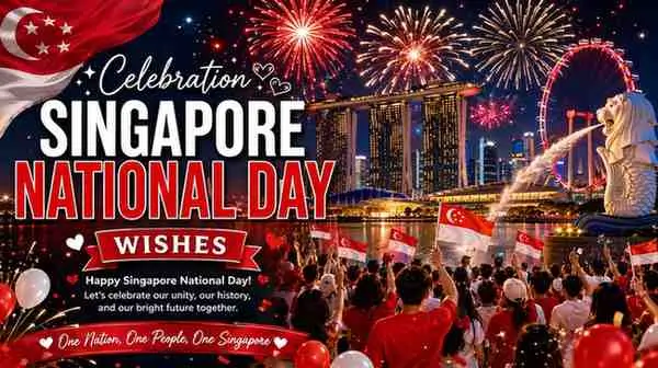 Celebration Singapore National Day Wishes