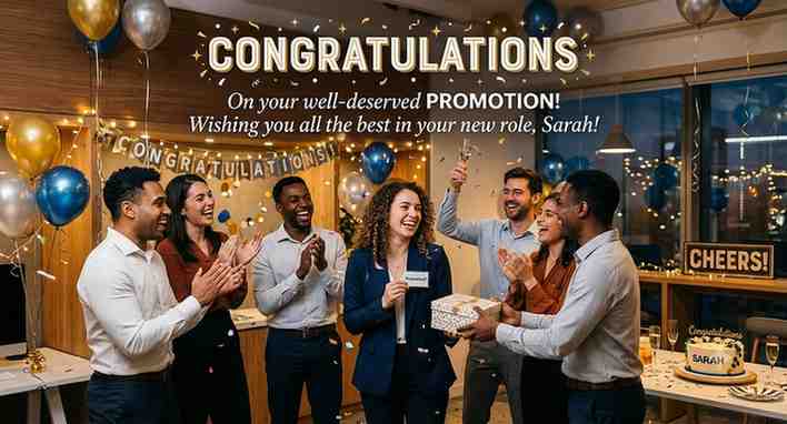 Congratulations Messages on Promotion