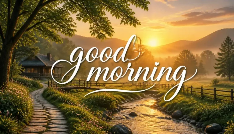 good morning