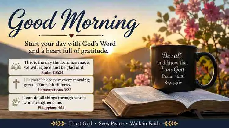 Good Morning Bible Verses