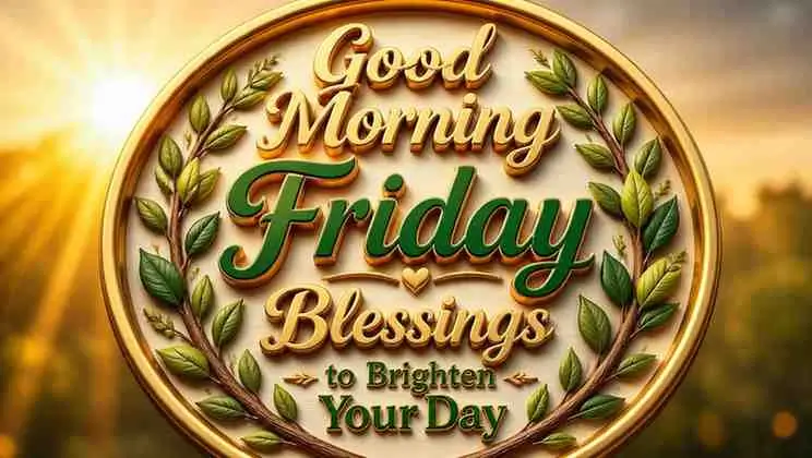 Good Morning Friday Blessings to Brighten Your Day