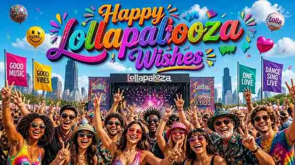 happy lollapalooza wishes