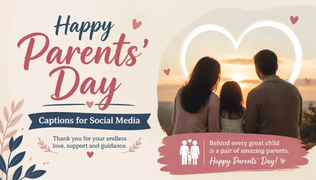 Happy Parents' Day Captions for Social Media