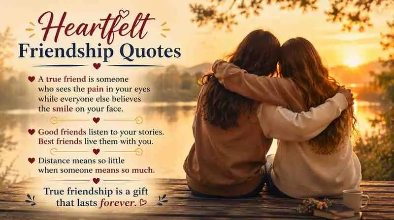 Heartfelt Friendship Quotes