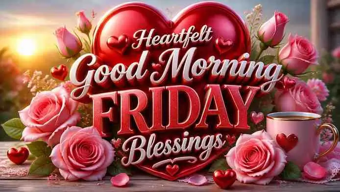 Heartfelt Good Morning Friday Blessings