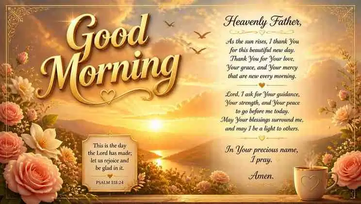 Heartfelt Good Morning Prayer Messages