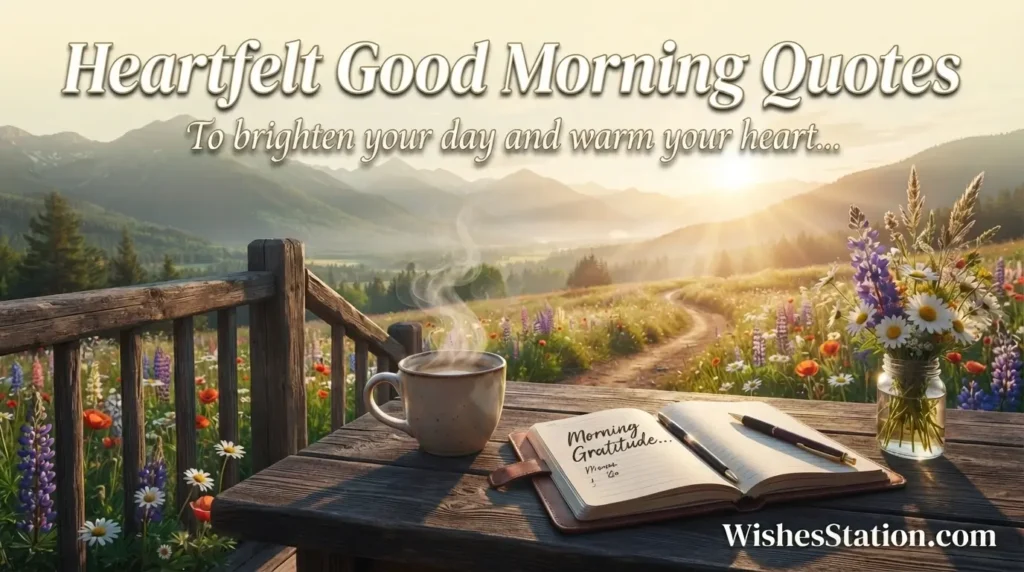 Heartfelt Good Morning Quotes
