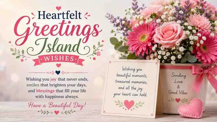Heartfelt Greetings Island Wishes