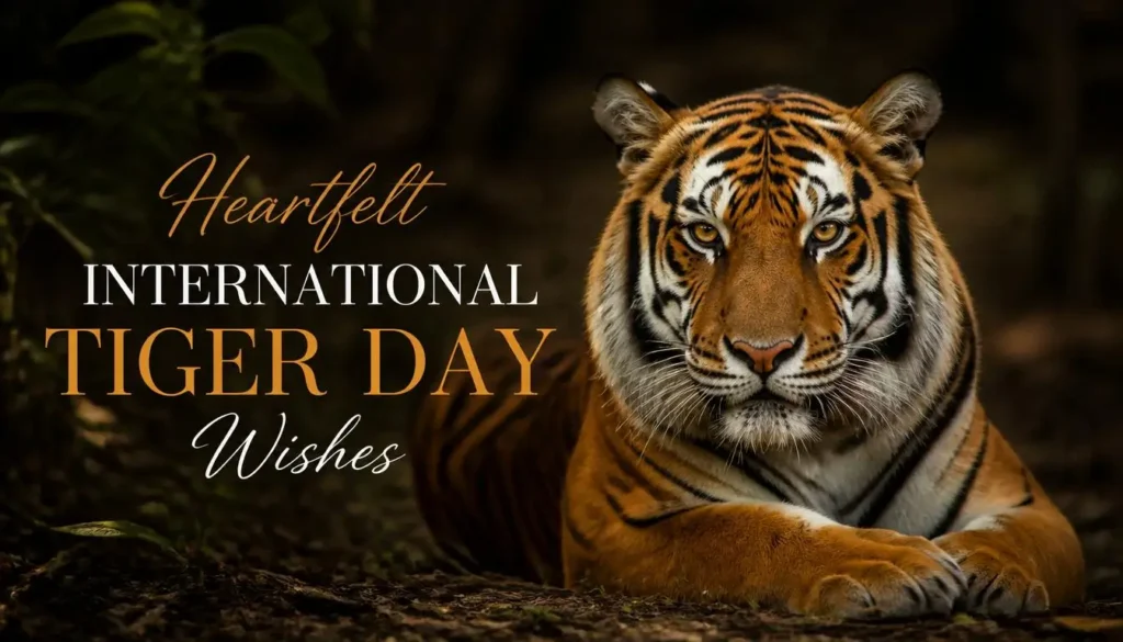 Heartfelt International Tiger Day Wishes