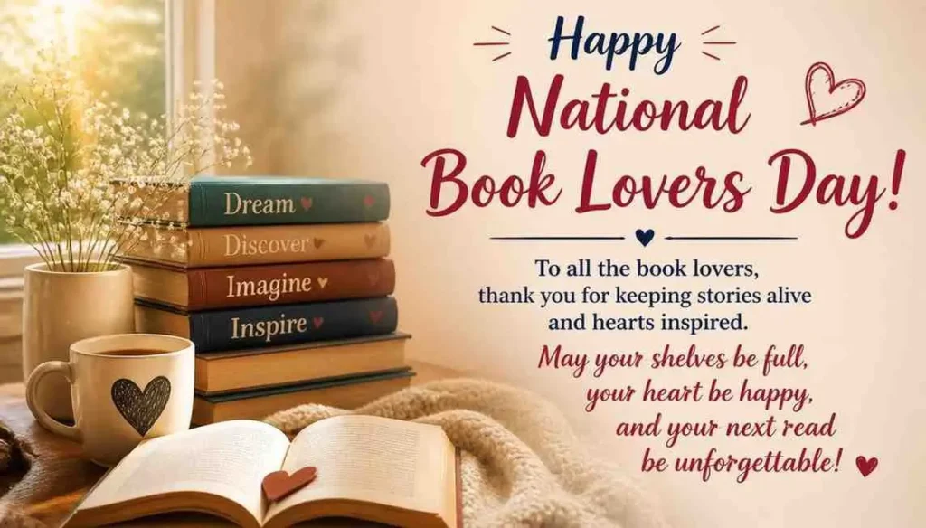 Heartfelt National Book Lovers Day Wishes