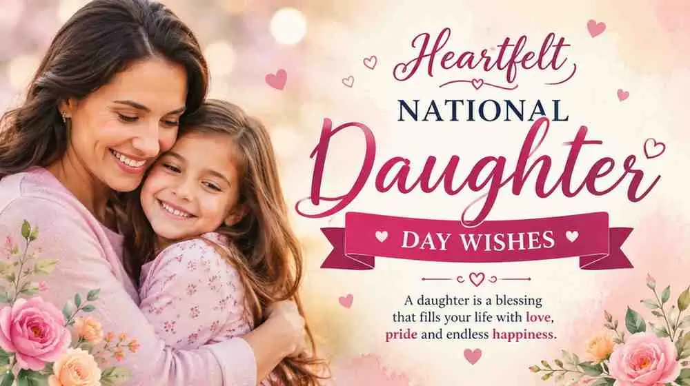 Heartfelt National Daughter Day Wishes