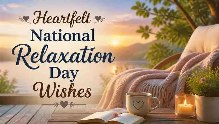 Heartfelt National Relaxation Day Wishes