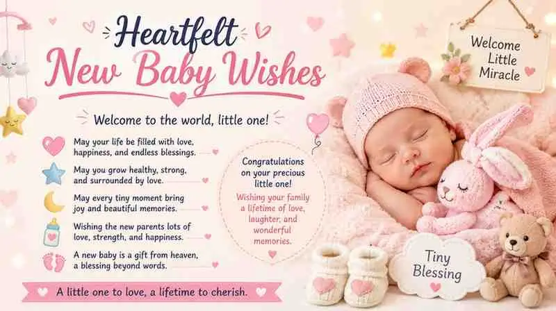 Heartfelt New Baby Wishes
