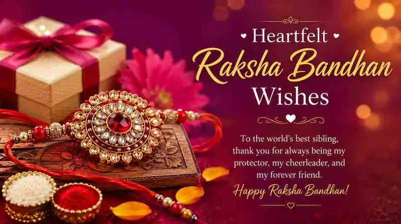Heartfelt Raksha Bandhan Wishes