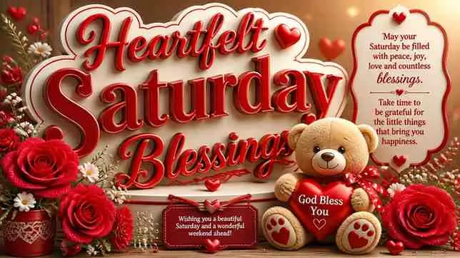 Heartfelt Saturday Blessings
