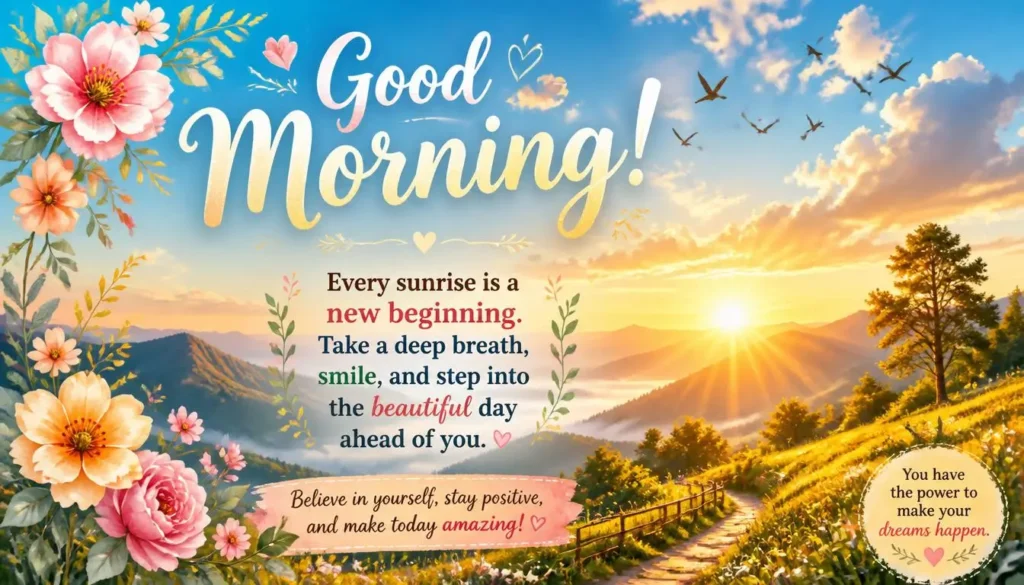 Inspirational Good Morning Wishes