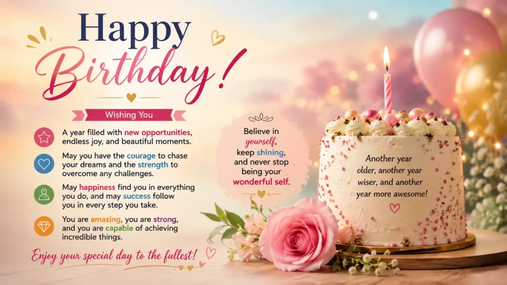 Inspirational Happy Birthday Wishes
