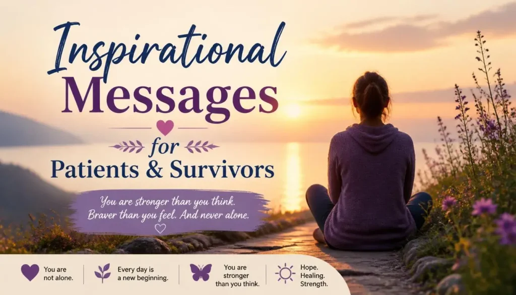 Inspirational Messages for Patients & Survivors