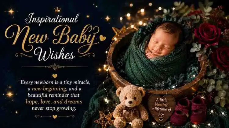 Inspirational New Baby Wishes