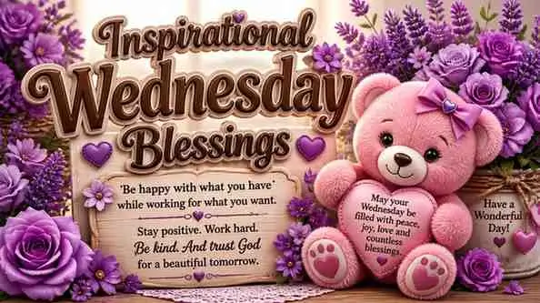 Inspirational Wednesday Blessings
